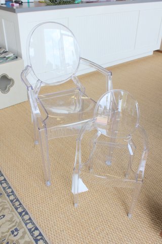 kids acrylic chair